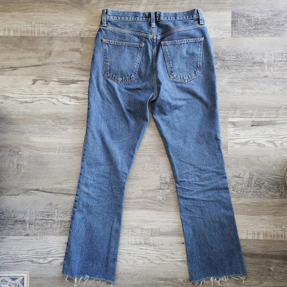 Agolde Jeans With Button Up Fly And Ram Hem Size 27 - Picture 9 of 11